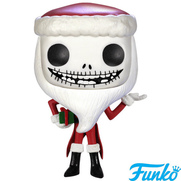 Funko POP #72 Disney The Nightmare Before Christmas Santa Jack Skellington Figure